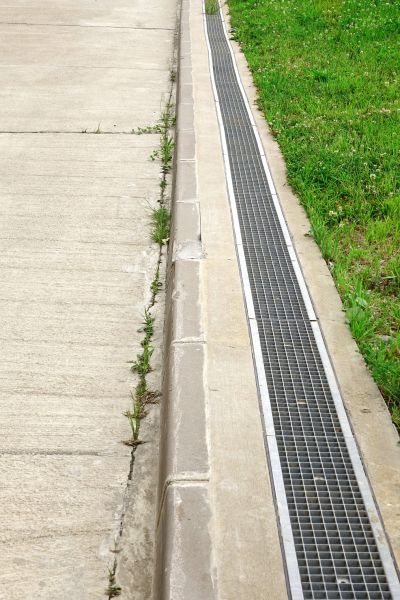 Concrete Drain Installation in Downers Grove